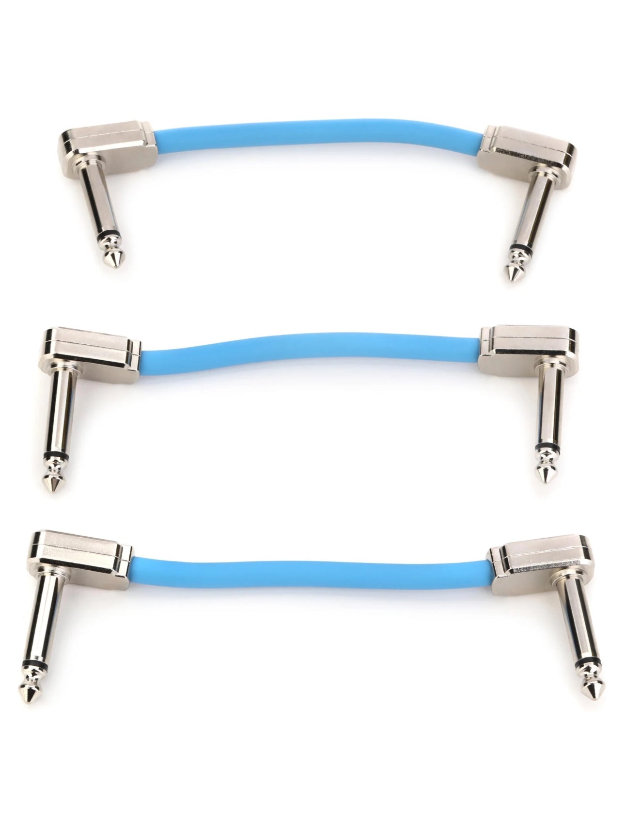 Flex Patch Cable 3in - Blue - 3 Pack