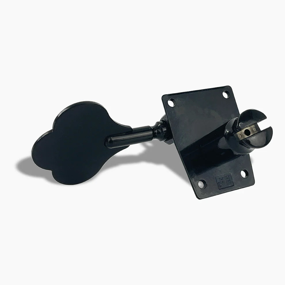 Leo Quan® Badass OGT™ Bass Keys - Open Gear Large Post - 4-in-line set-Black
