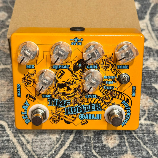 Ahajii AH-68 Time Hunter Distortion/Delay Pedal