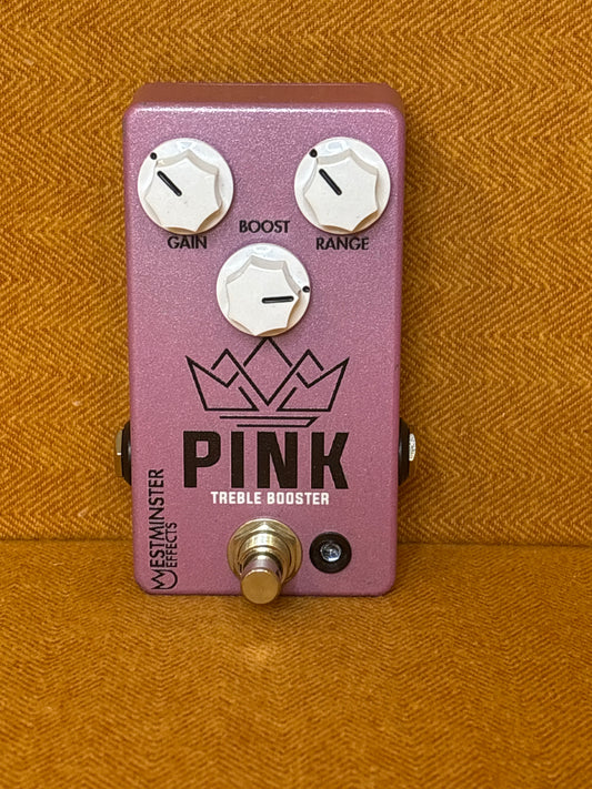 Westminster Pink Treble Booster