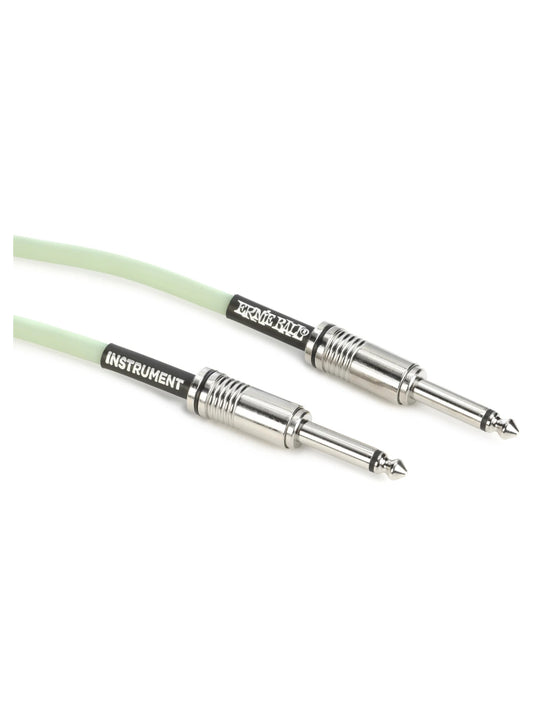 Ernie Ball Flex Instrument Cable - 10 foot, Glow in the Dark