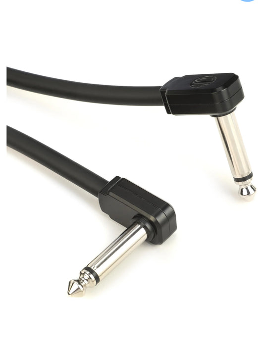 Ernie Ball Flex Patch Cable - 18 inches, Black