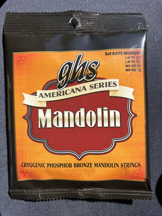 SETS - AMERICANA SERIES MANDOLIN - A275 Set, Phosphor Bronze, Medium
