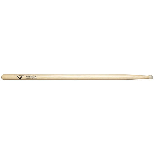 Vater American Hickory Fatback 3A Nylon Tip Drumsticks