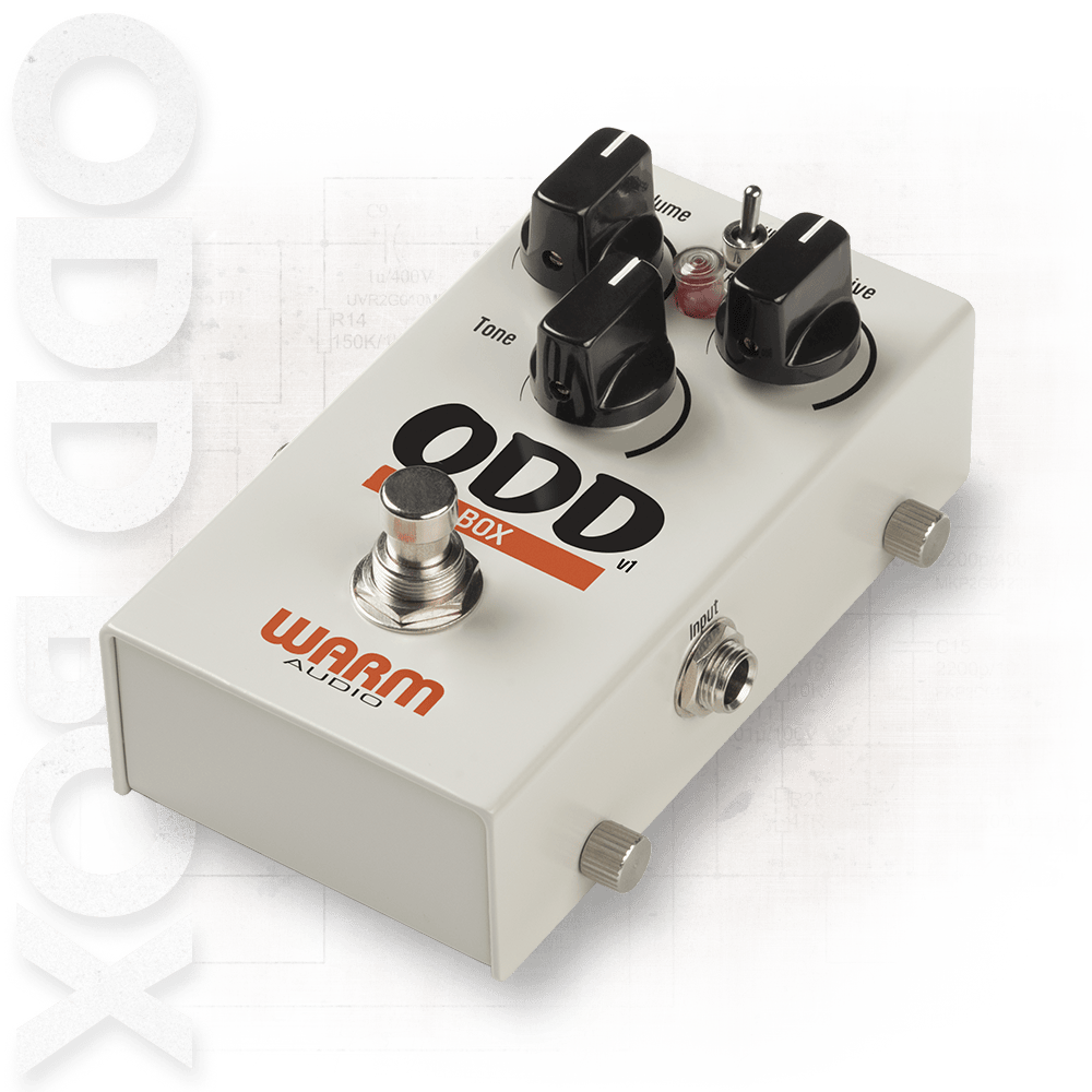 ODD Box v1
HARD-CLIPPING OVERDRIVE PEDAL