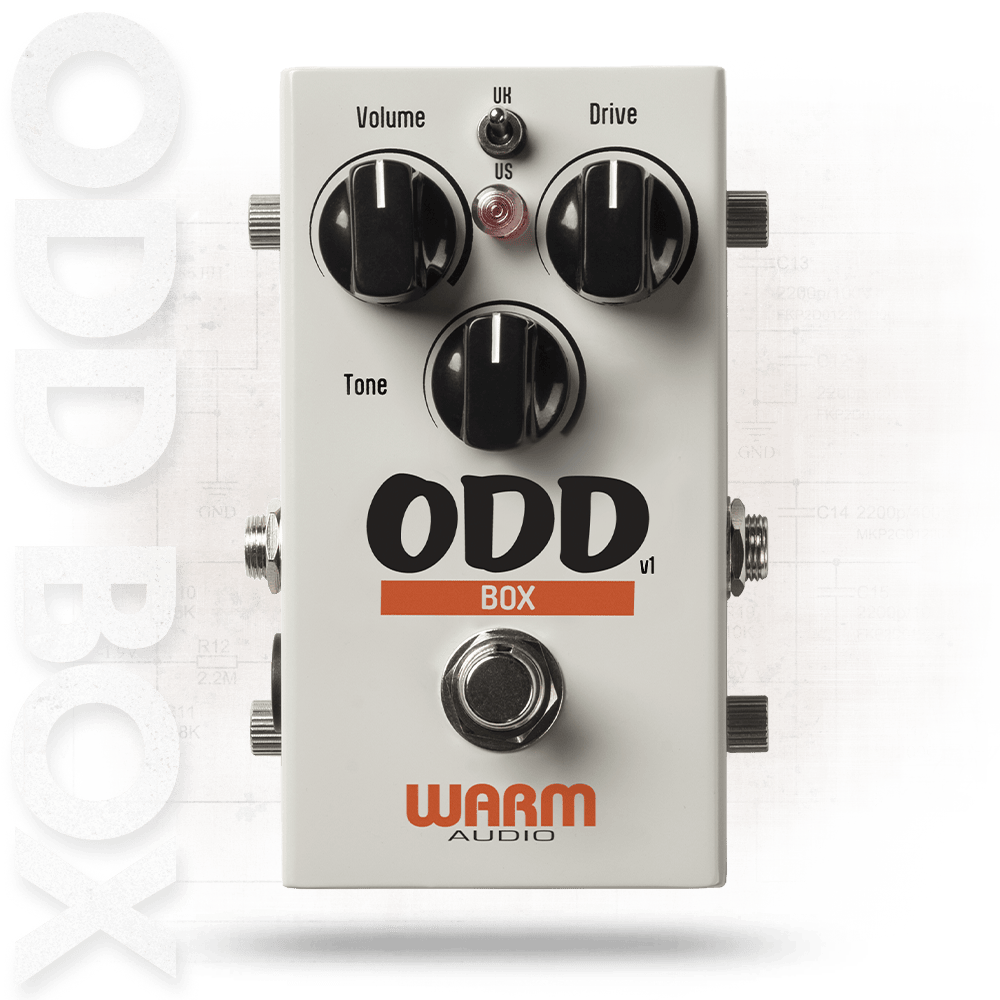 ODD Box v1
HARD-CLIPPING OVERDRIVE PEDAL