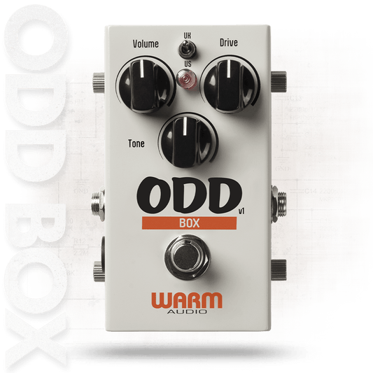 ODD Box v1
HARD-CLIPPING OVERDRIVE PEDAL