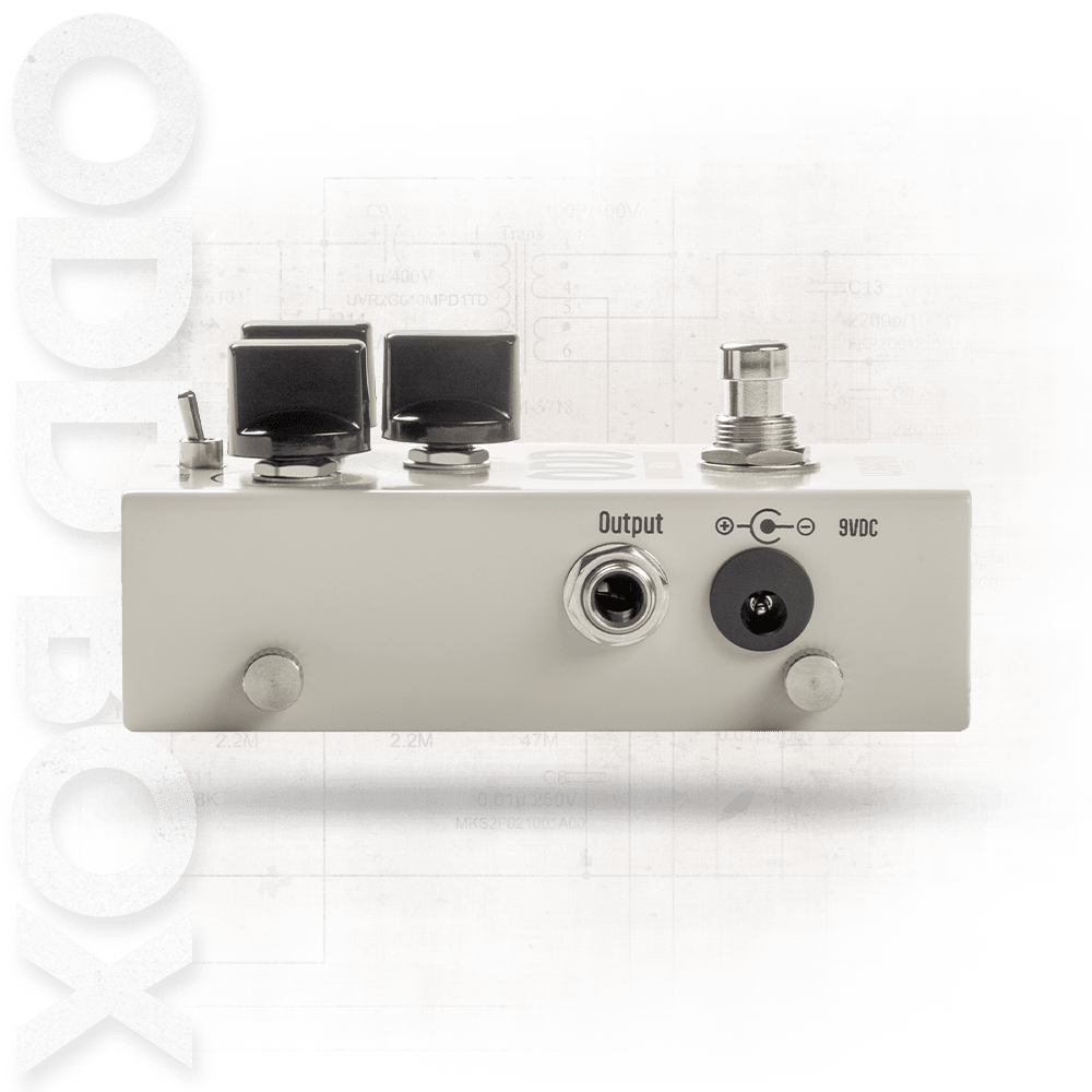 ODD Box v1
HARD-CLIPPING OVERDRIVE PEDAL